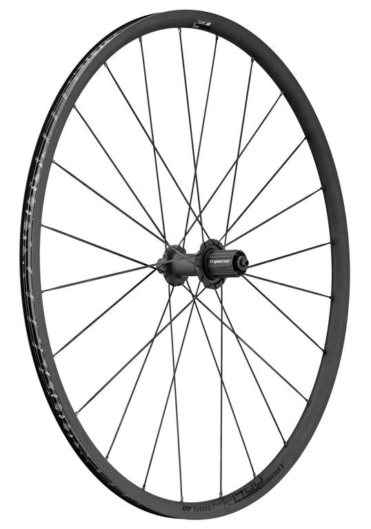 R.Post DTSwiss PR1400 Dicut21 Oxic28"/18 Acero inoxidable 130/5 mm QR, Shimano