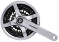 Juego de bielas Shimano FC-TY501 6/7/8v,24/34/42t, 175mm, plata, c.paracat.