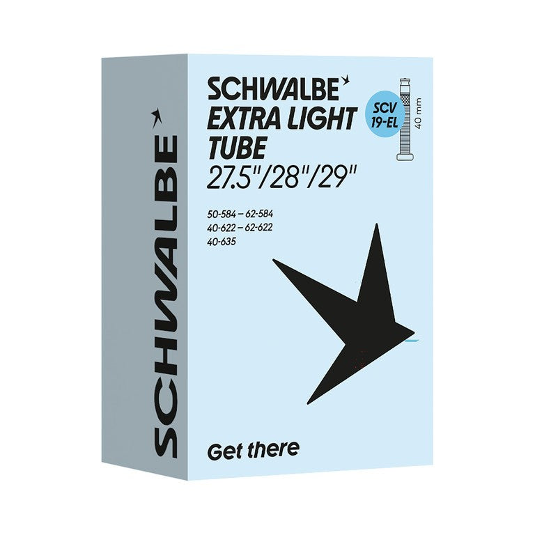 Nocken. Luft Schwalbe SCV 19-EL Extralight 27,5/28x1,50-2,40" 40/62-584/635 SCV 40