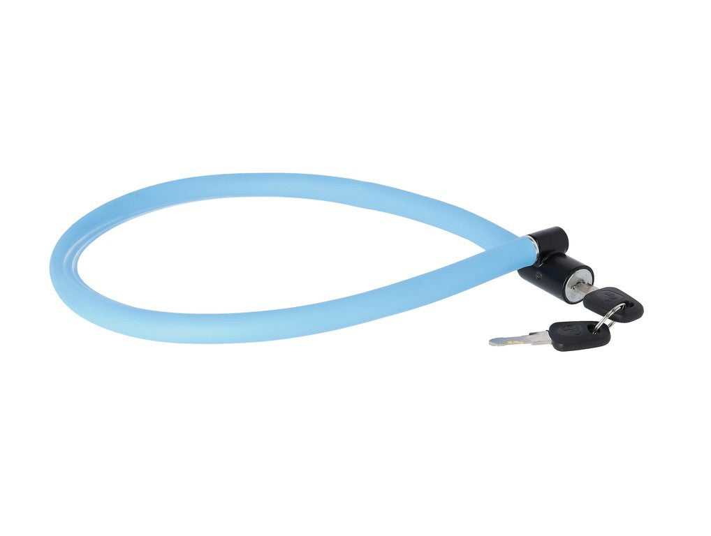 Lucchetto a cavo AXA Resolute 60/6 lung. 60cm, Ø6mm, blue ice