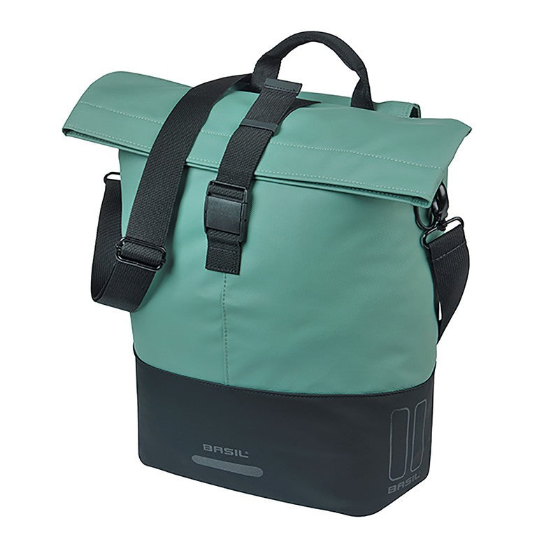 Bolsa de la compra Basil Cove MIK Hooks, verde plata/negro, 14-16 l, MIK Hooks