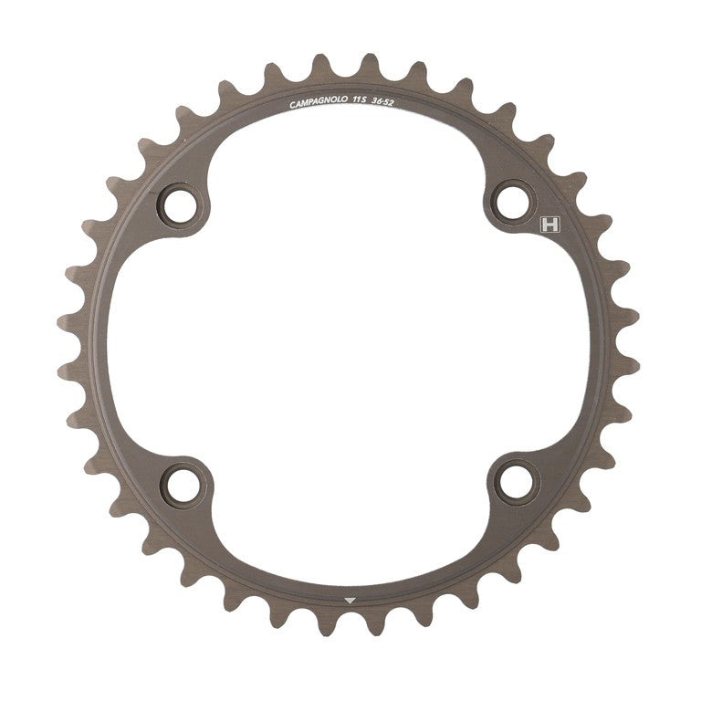 Corona Campagnolo H11 112mm, 36d, gr,4 bracci, int., 2x11vel.