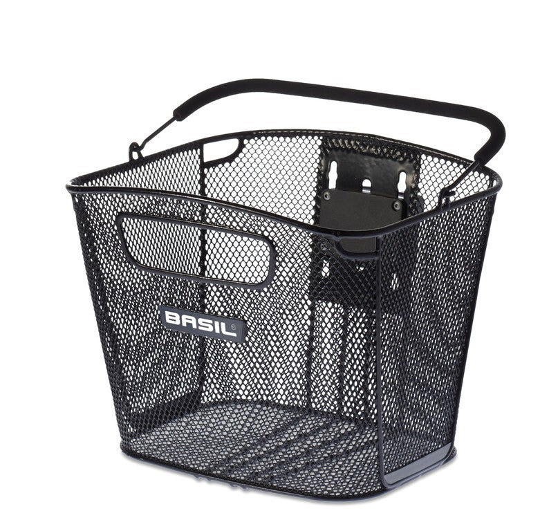 Cestino ant. Basil Bold KF 28x34x26,5cm, nr, m. str. c. supp.