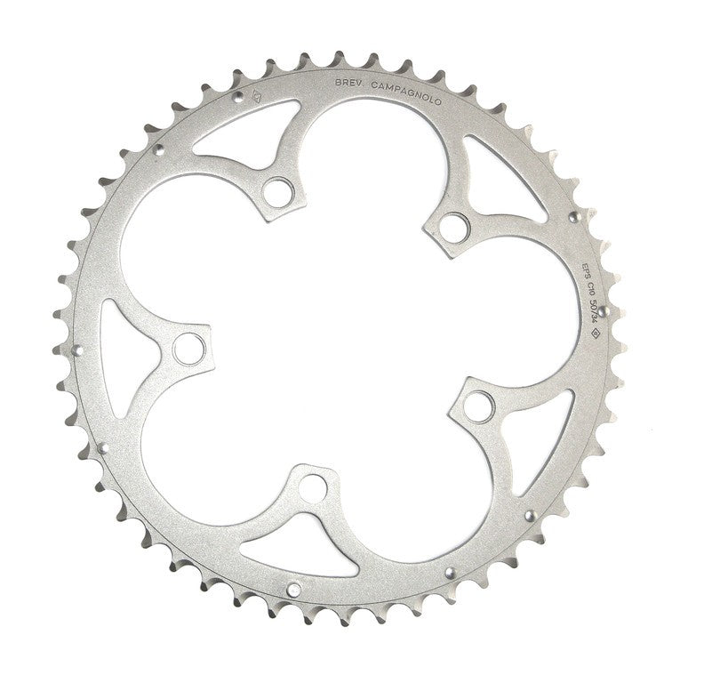 Plato Campagnolo Record 110mm,50d,todo,plato,5 brazos,ext.,2x10velocidades.