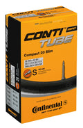 CONTINENTAL Camera d'aria Compact 20 Slim RE 20x1 1/8-1 1/4"28/32-406/451 VP 42mm