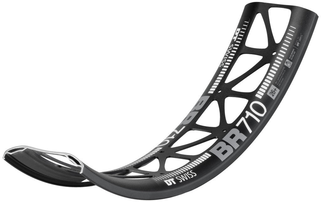 Llanta DT Swiss BR 710 de 26", negra, 32 agujeros, 559-76, LV 6,5 mm