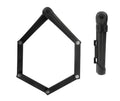 Lucchetto pieg. Axa Fold 100 100cm, Ø7mm, nero