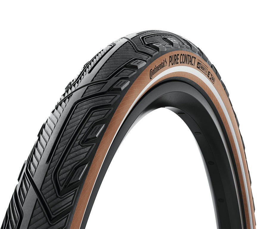 CONTINENTAL Copertone Pure Contact pg. 27.5x2.20 55-584 nr/coffee graf.-rif E50