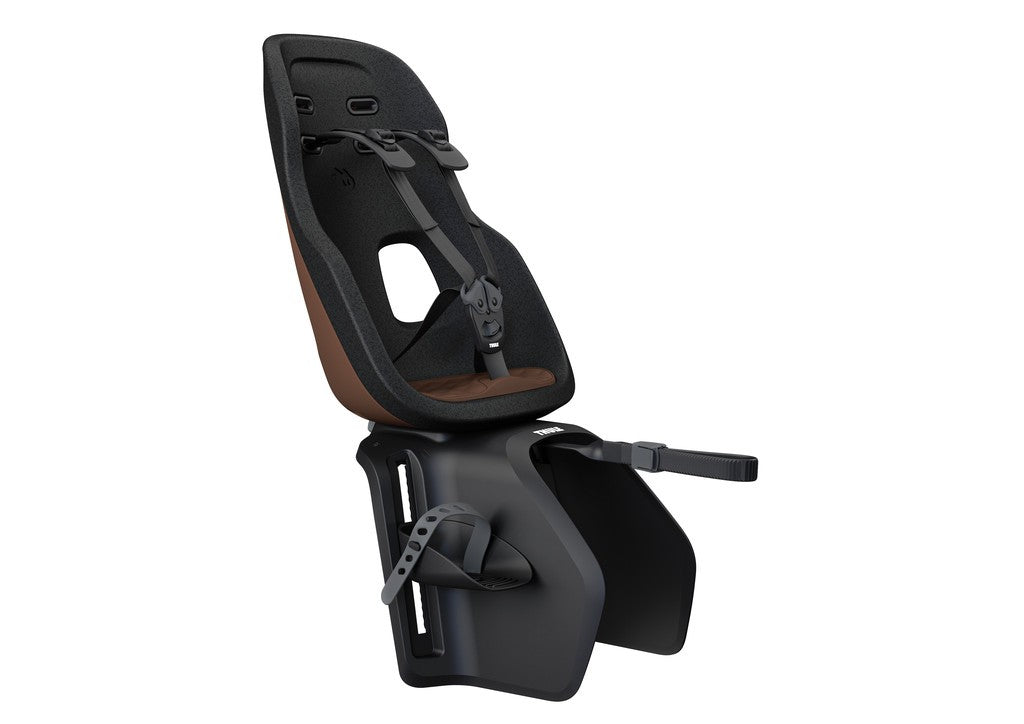 Thule Yepp Nexxt 2 Maxi RM Kindersitz, braun, Dachgepäckträgerbefestigung