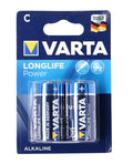 Batteria Varta Longlife Power Baby LR14 alcalina, 1,5V, MN1400, 2 pezzi
