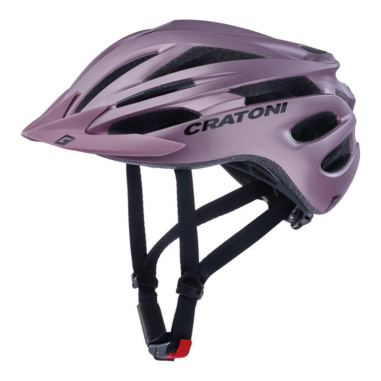 Casco bici Cratoni Pacer lilla metall. opaco, t. L/XL (58-62cm)