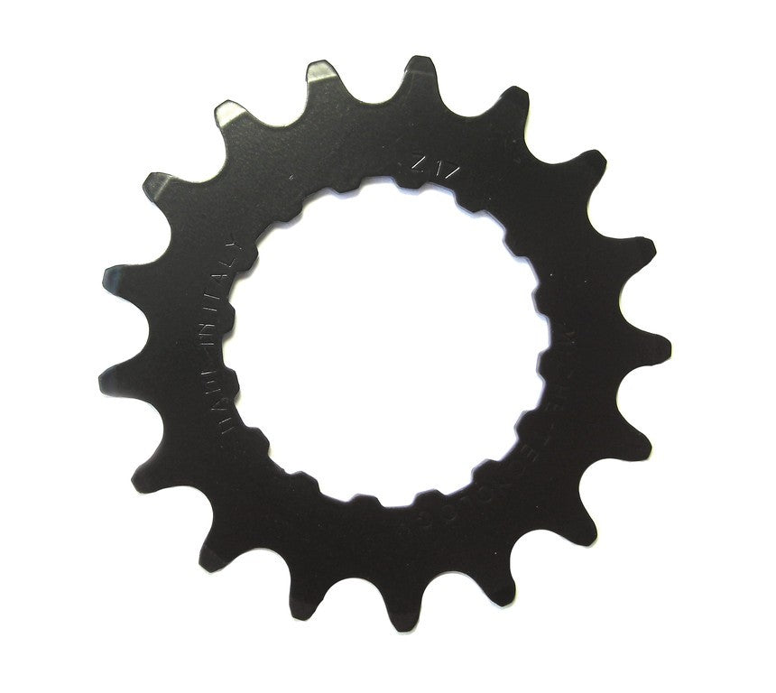 Piñón Miche para bicicleta eléctrica Bosch Active+Performance Line de 16 dientes, color negro