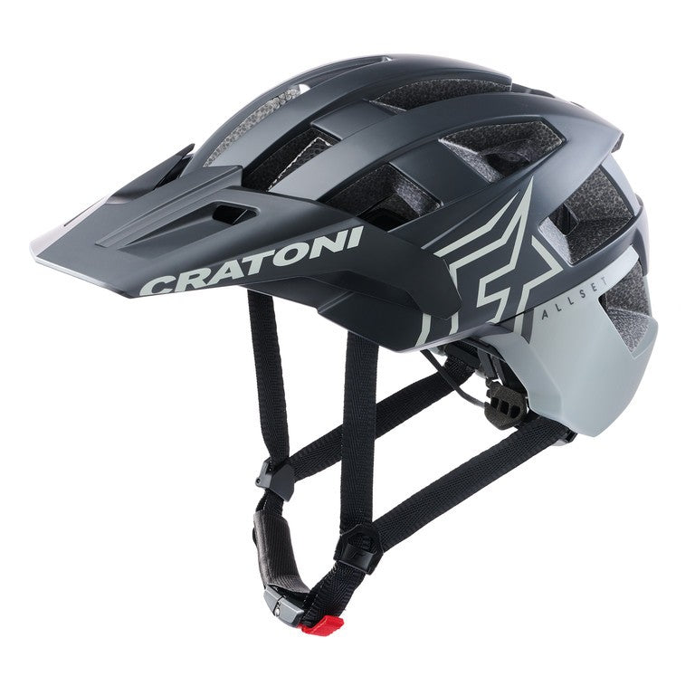 Casco bici Cratoni AllSet Pro (MTB) t. M/L (58-61cm) nero/grigio opaco