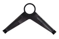 Set fissaggio per paracatena Horn 48 denti, nero, 240mm, B0548