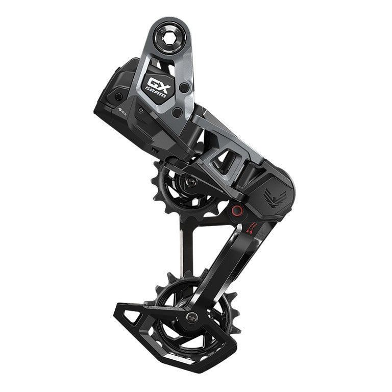 Der. post. SRAM GX T-Type Eagle AXS 12-fach, langer Käfig, schwarz, Stahl