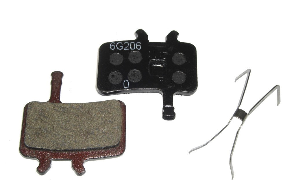 Juego de pastillas de freno de disco Avid para Juicy/BB7 org., placa de soporte de acero, UDV=1 par