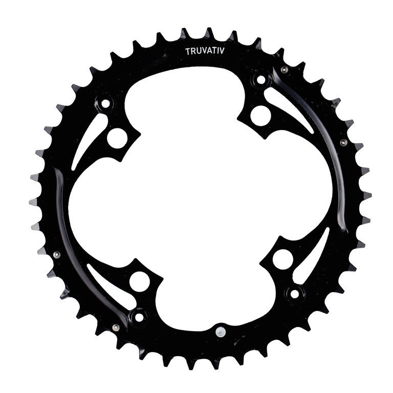 Corona MTB 42 Z.V3 104 mm GB, acero, negro