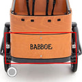 Pannello lato anteriore Babboe Curve, grigio, inferiore