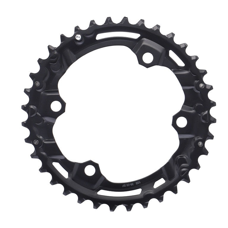 Shimano Deore 36 d. 96 mm, 36 Zähne, Stahl, Nr., 2x10-fach