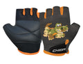 Guantes para niños Chiba Cool Kids, color cocodrilo/negro, talla S/4