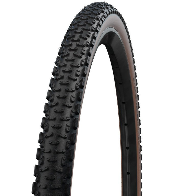 SCHWALBE G-ONE ULTRABITE Perf TLE 28x2.00 (50 - 622) black / brown E-25 ADDIX