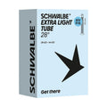 Cam. aria Schwalbe SCV 17-EL extralight 28x1.10-1.625" 28/44-622 SCV sw 50mm