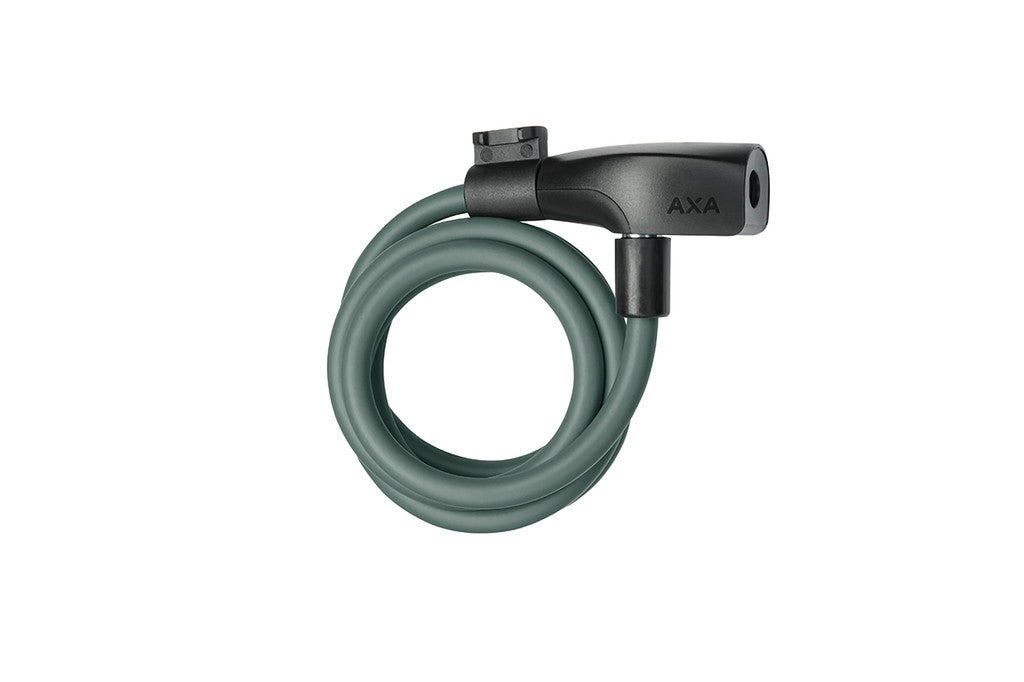 Lucchetto a cavo AXA Resolute 120/8 lung. 120cm, Ø8mm, army green
