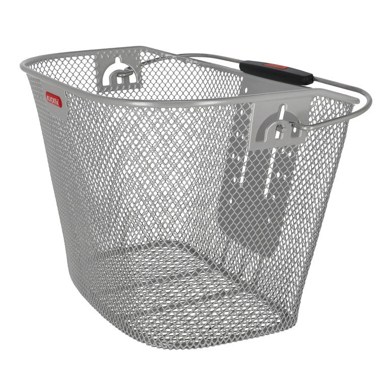 Cestino ant. KLICKfix 26x35x25cm,arg, a ma. strette, s. adatt.