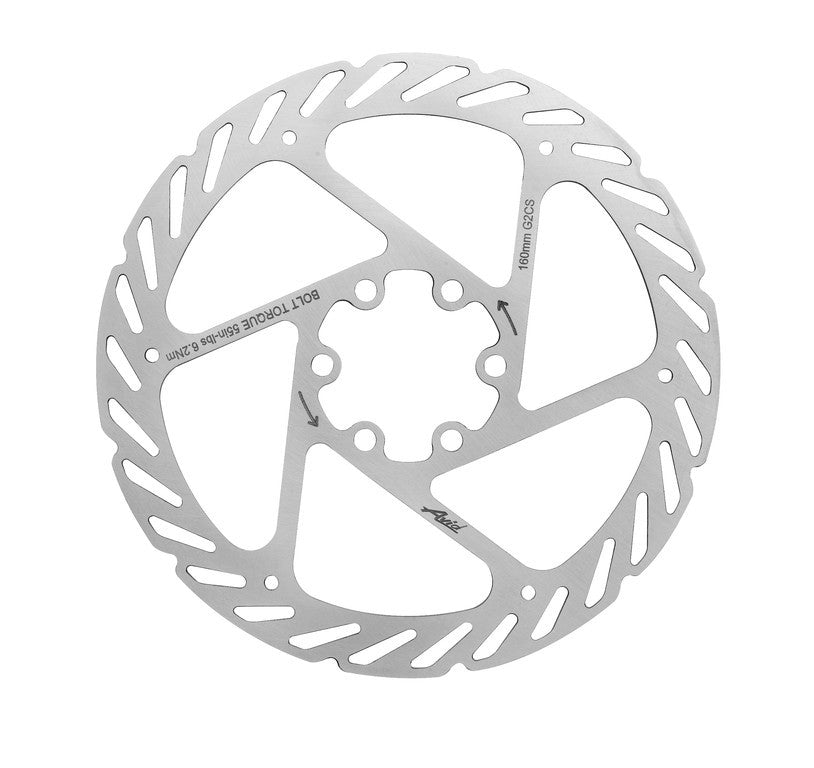 Disco de freno Avid G2 Clean Sweep Ø160mm, arg, 6 agujeros, para Juicy/Code