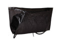 Funda clásica para bicicleta VK 110 x 210 cm, color negro, con ojales y cordón.