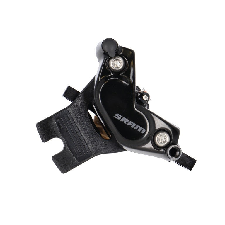 Conjunto de pinza de freno de disco SRAM negro, Code Silver Stealth C1