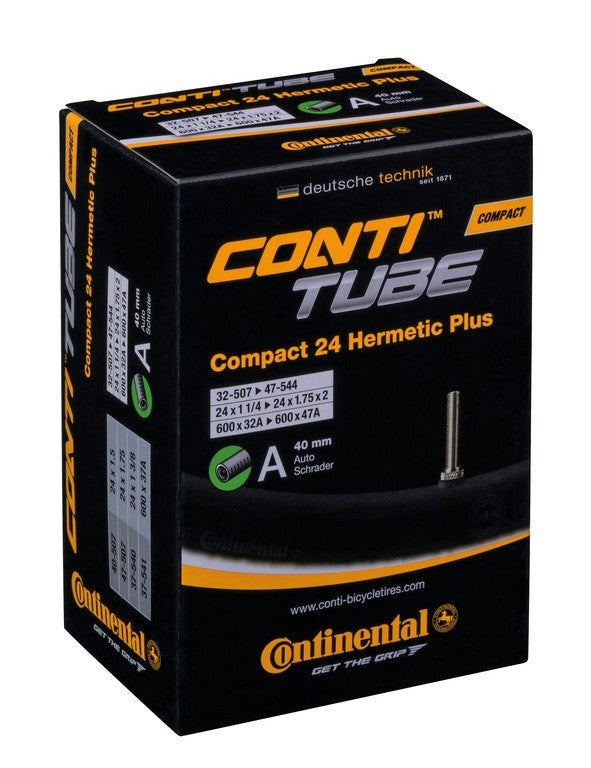 Schlauch Conti Compact 24 Hermetic Plus 24x1 1/4-1,75" 32/47-507/544 VS 40mm