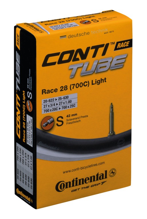 CONTINENTAL Camera d'aria Race 28 light 28" 700x20/25C 20/25-622/630 VP 42
