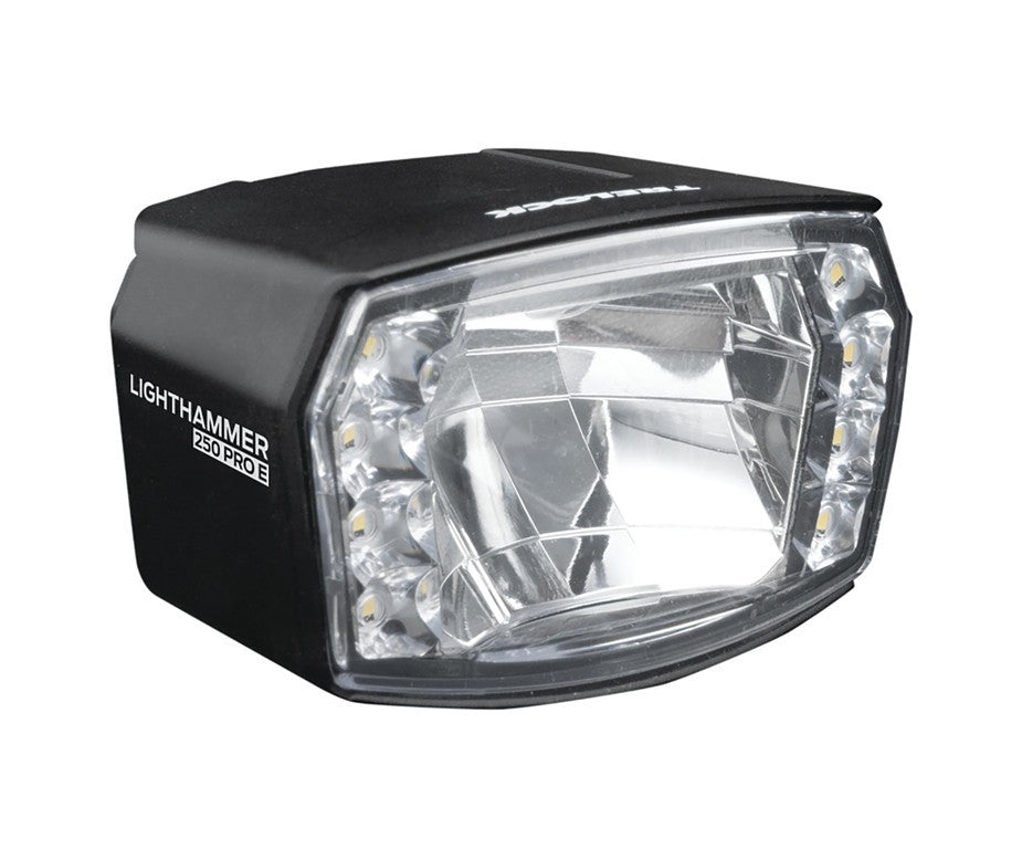 TRELOCK LS 990 Lighthammer LED-E-Bike-Lampe, 12 V, 250 Lux