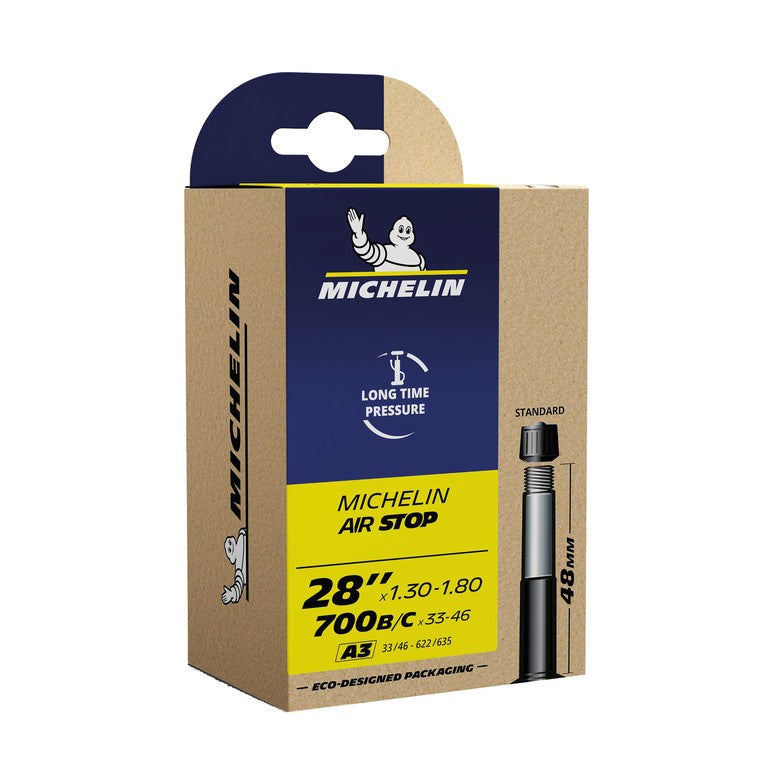 Camera d'aria Michelin A2 Airstop 28x1-1 1/4 700B/C 25/32-622/635 VP 48mm