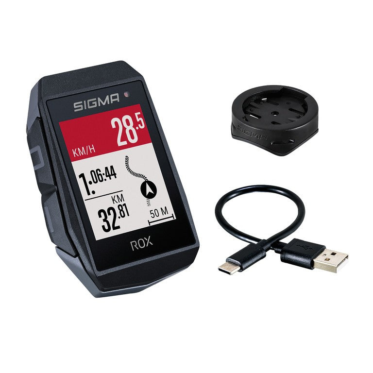 Ciclocomputador Sigma Rox 11.1 EVO, negro