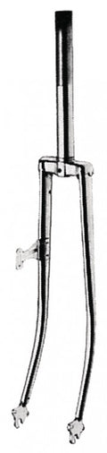 Horquilla deportiva de 26" de cromoly, 1" y 185 mm/70 mm