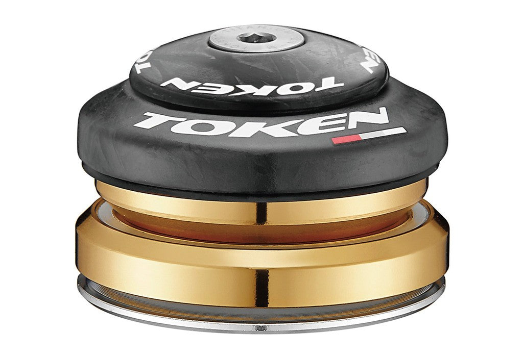 TOKEN Omega C-Series Headset AHead 1 1/8" Taper 1,5" Schwarz/Carbon (42/52) TBT