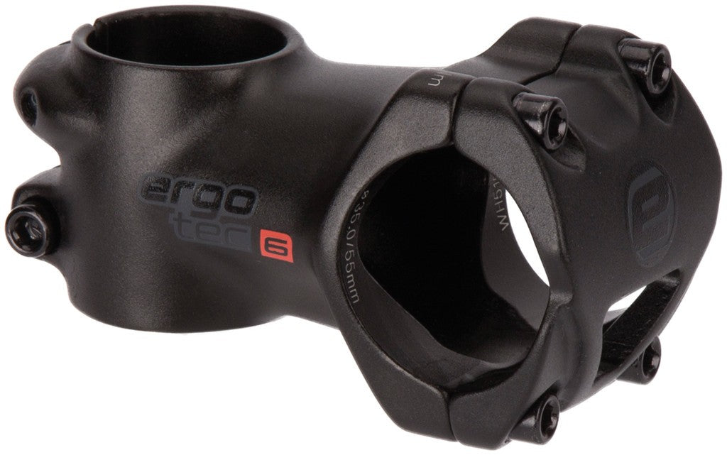 Att. man. A-Head Ergotec Ray 35,0 1 1/8", Ø 26,8/35mm, 35mm, 0°, nero