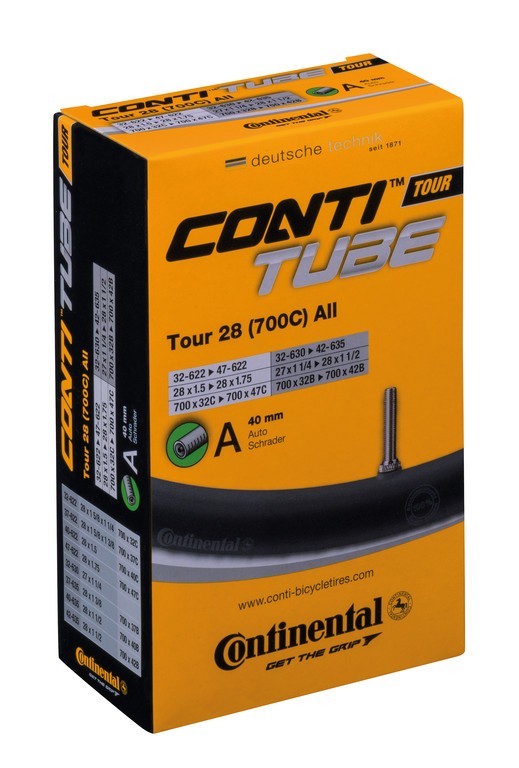 Conti Tour 28 Schlauch 27/28x1 1/4-1,75" 32/47-622/635 VS 40 mm