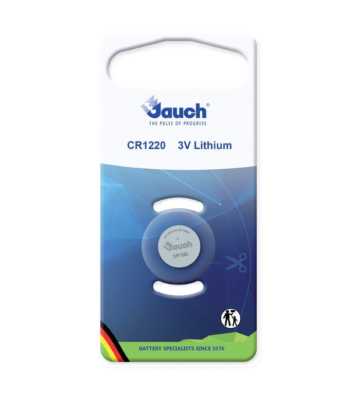 Batteria Jauch a bottone CR1220 litio, 3,0 V, 40 mAh