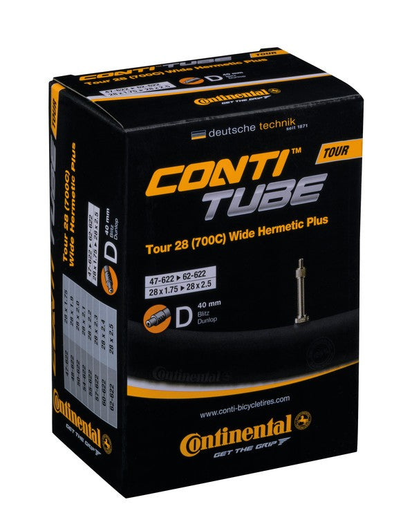 CONTINENTAL Camera d'ariaTour 28 W.HermeticPlus 28x1.75-2.5" 47/62-622 VD 40mm RE