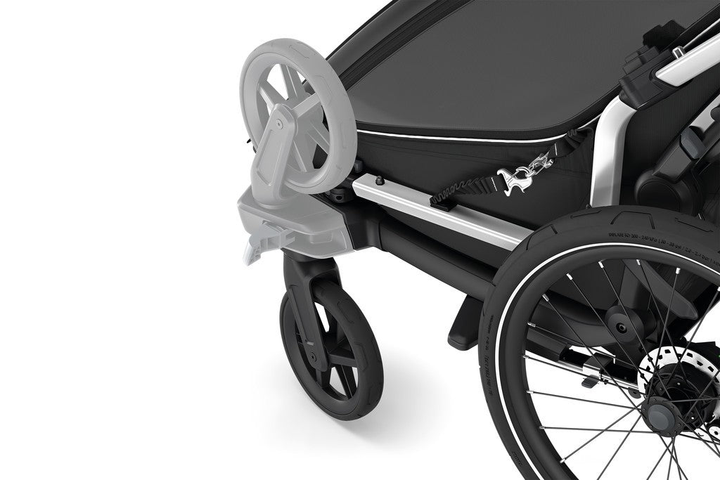 Thule Chariot Sport 2 Doppelanhänger, Schwarz