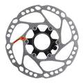 Disco de freno Shimano RT-EM600 Centerlock de 160 mm con anillo de bloqueo.