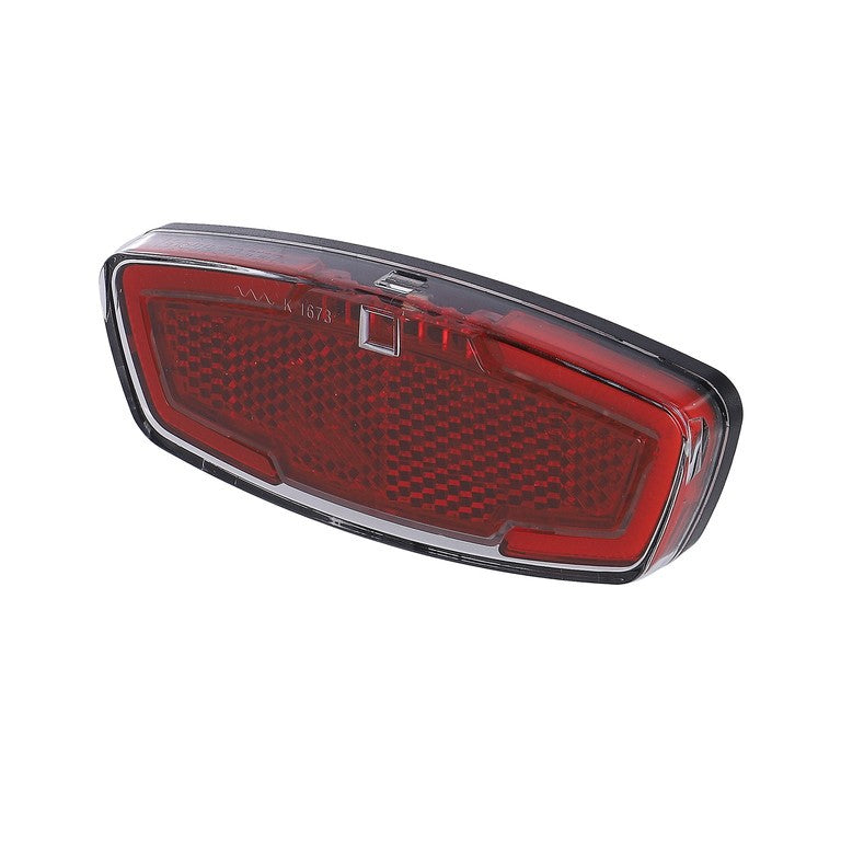 BÜCHEL Wing LED-Rücklicht für E-Bikes mit Bremsanzeige, Rücklicht, 50/80 mm