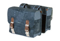 Bolsa doble Basil Boheme, azul índigo, 37 x 15 x 37 cm, 35 l
