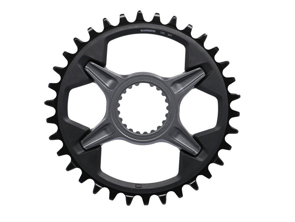 Shimano SLX 34-Zahn-Kettenblatt Directmount, 34 Zähne, schwarz, 1x12-fach