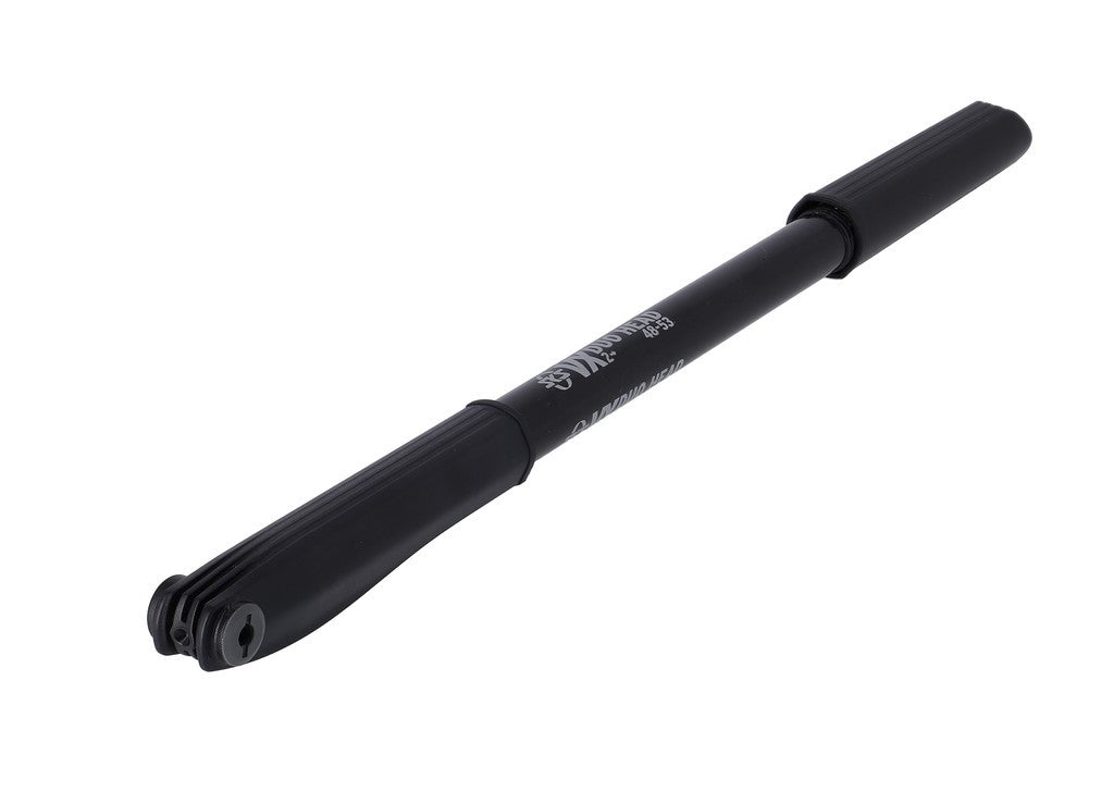 SKS VX Doppelkopfpumpe auf Karton VD/VS/AV, 400–450 mm, Schwarz, geeignet für 48–53 cm