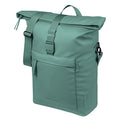 Basil Brooklyn MIK Hooks Schultertasche, Grün, Silber, 17 L, MIK Hooks