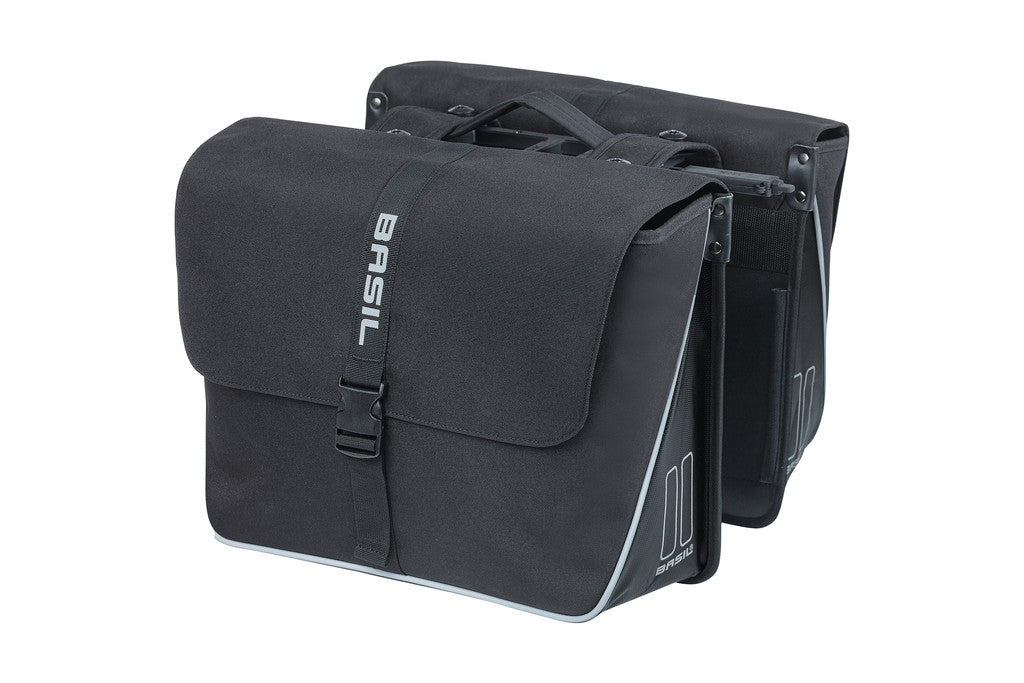 Bolsa doble Basil Forte MIK negra, 55 l, MIK
